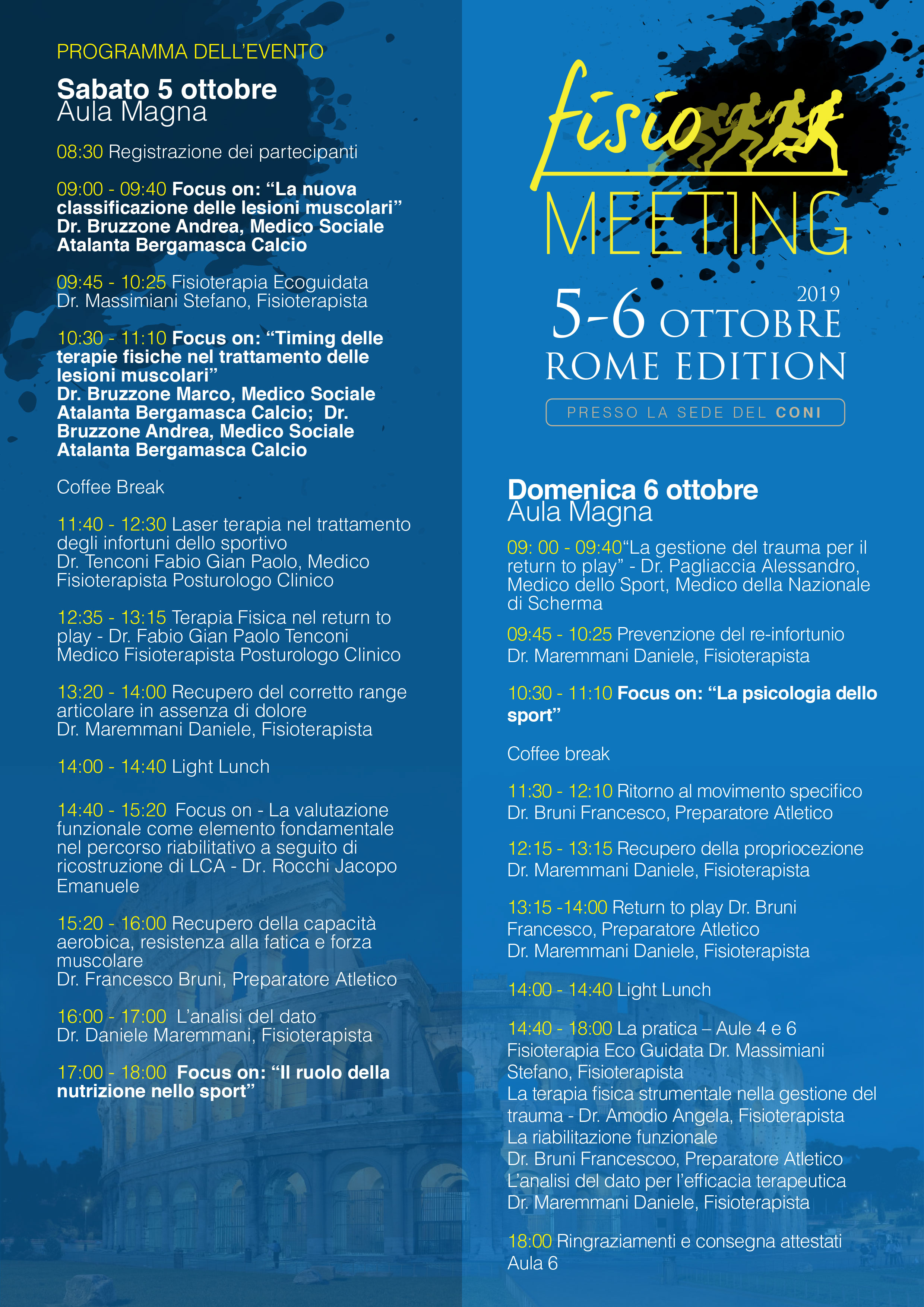 2019 08 06 Piemmemedical Locandina Fisio Meeting 2