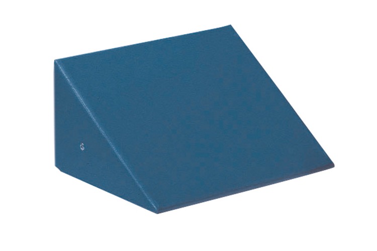 QUIRUMED Cuscino a cuneo, Misure 40 x 50 x 13 cm, Colore blu